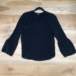 J. Crew bell sleeve blouse